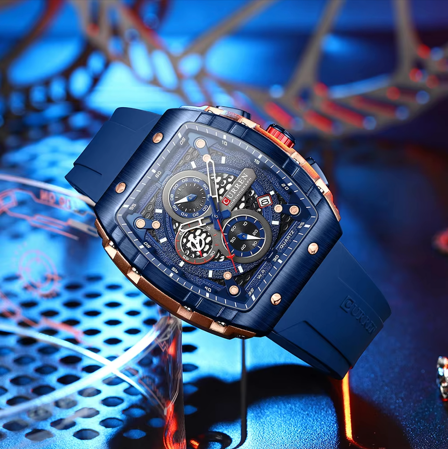 THE BALLER - CHRONOGRAPH WATCH BY CURREN™ & VITTORIO HOUSE™