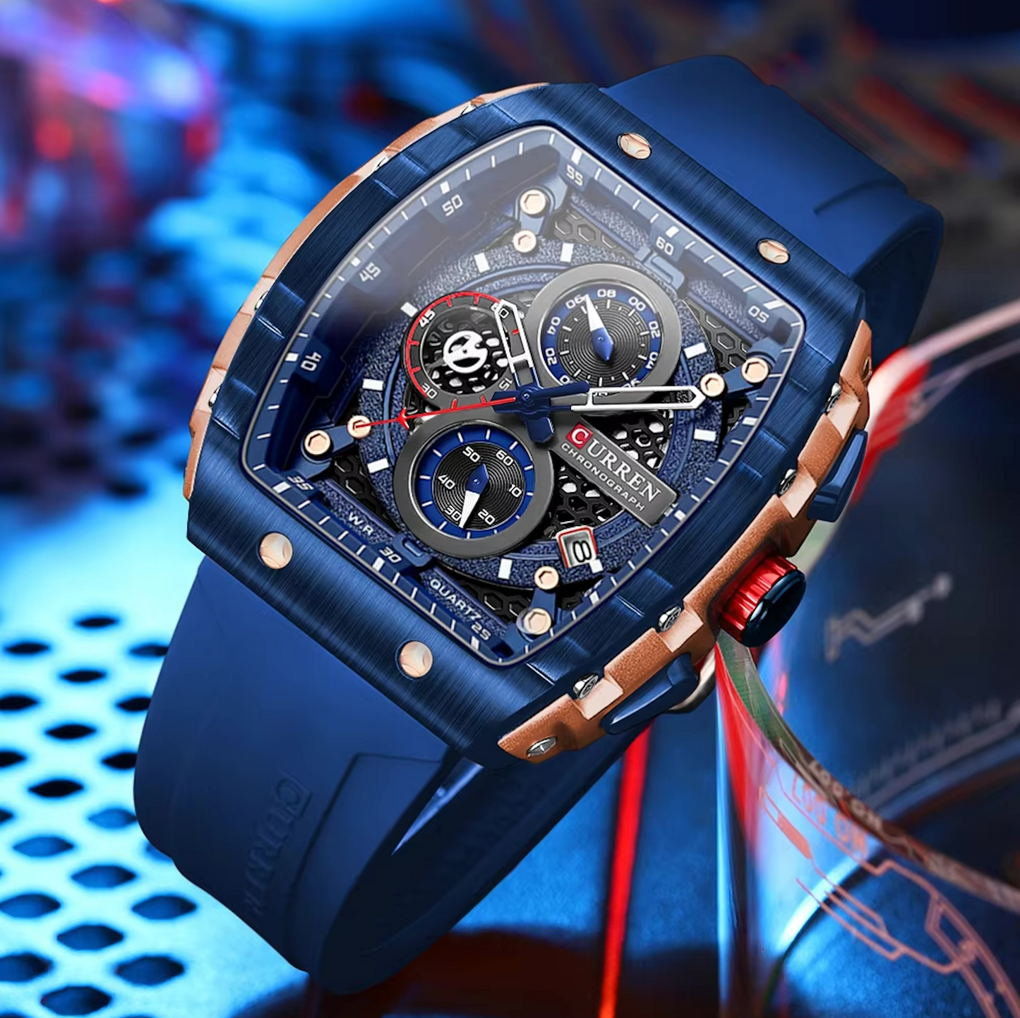 THE BALLER - CHRONOGRAPH WATCH BY CURREN™ & VITTORIO HOUSE™