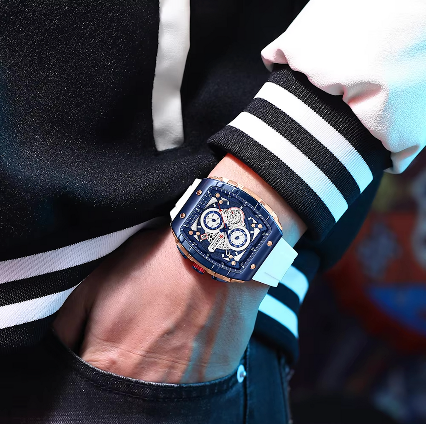 THE BALLER - CHRONOGRAPH WATCH BY CURREN™ & VITTORIO HOUSE™