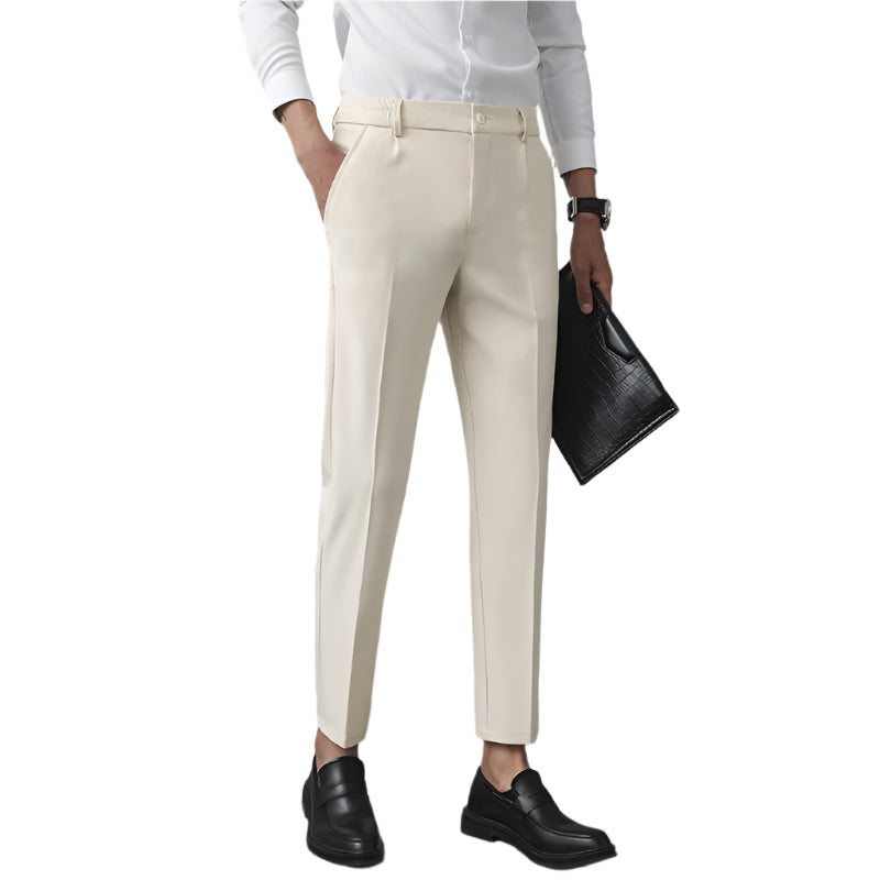 ELEGANT IVORY TROUSERS