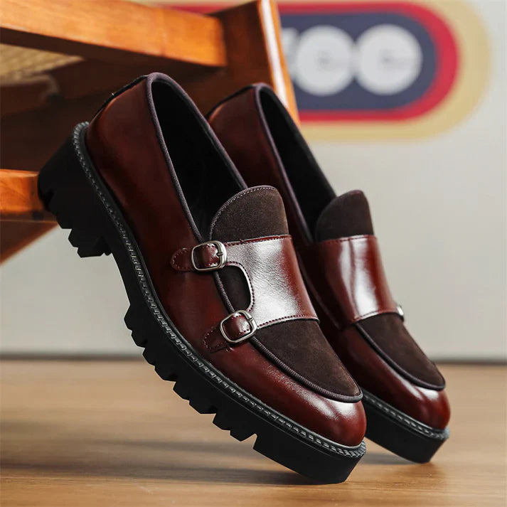 LUCENTI ITALIAN LEATHER LOAFERS