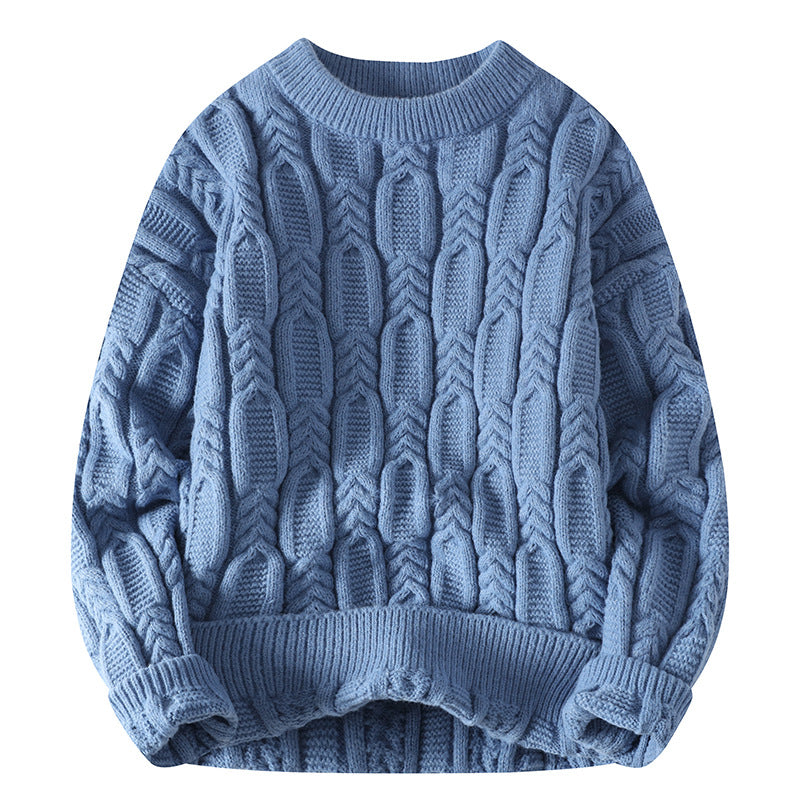OLIVER CABLE-KNIT SWEATER