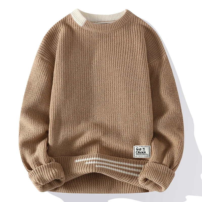 HARRISON COLOR TONE KNITTED SWEATER