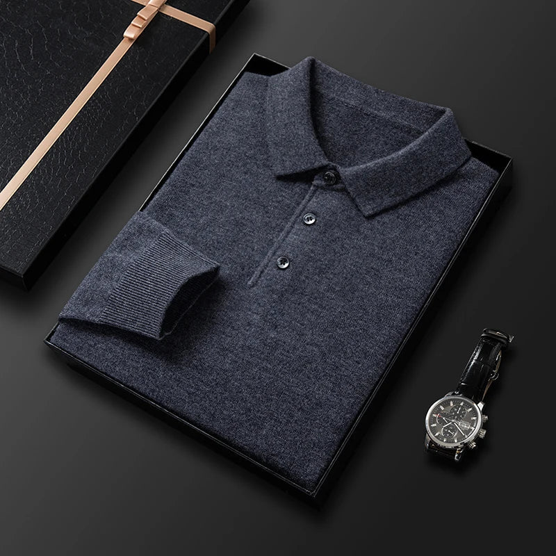 BRUNO AMALFI WOOL-BLEND POLO