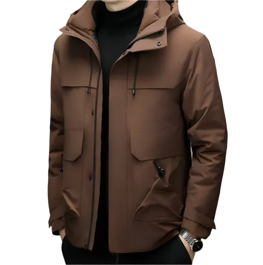 MODERN CASUAL DOWN COAT
