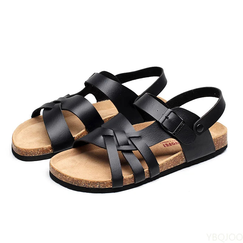 SOLANO LEATHER SANDALS