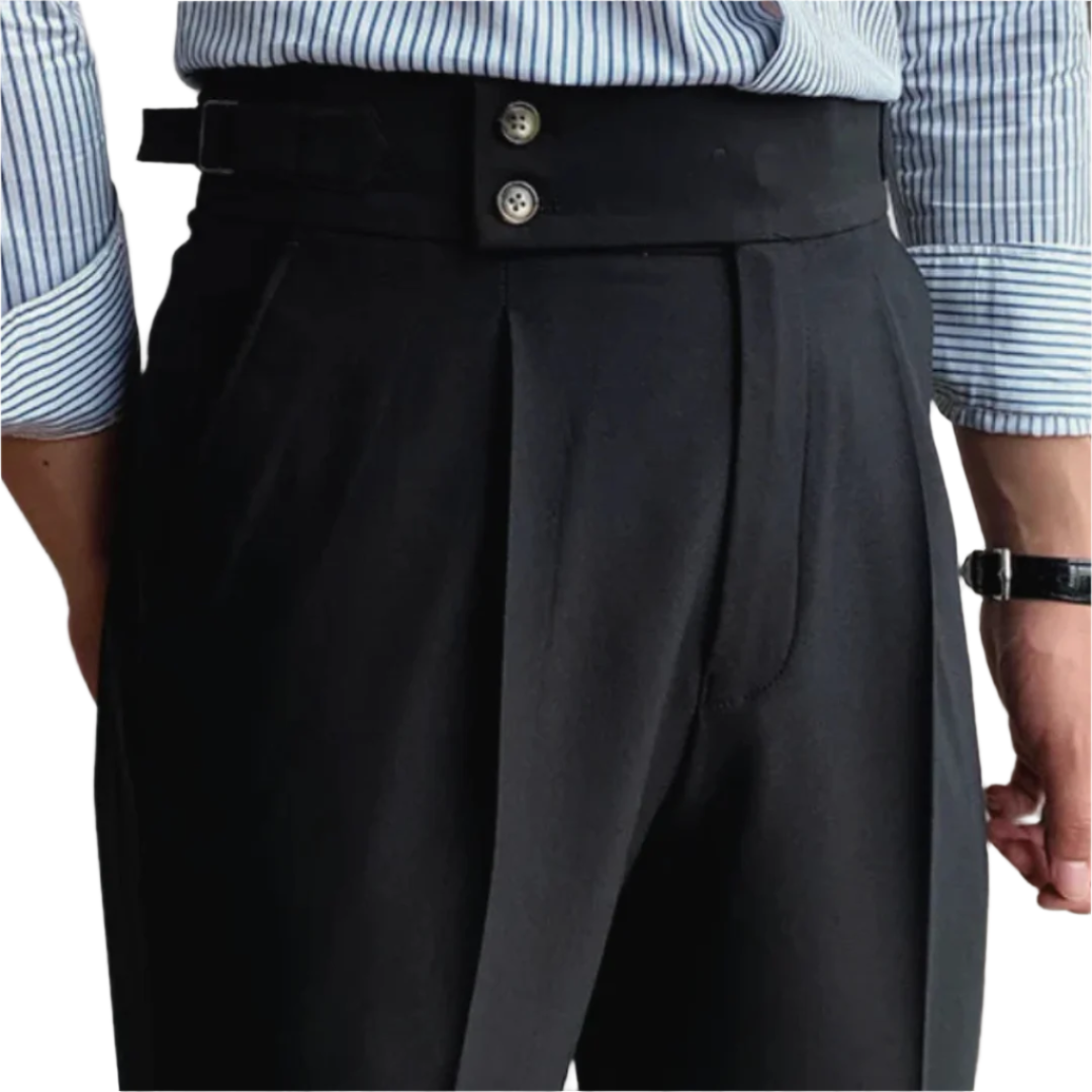 MILANO HIGH-WAIST TROUSERS