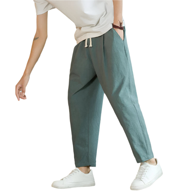 STUDIO LINEN PANTS