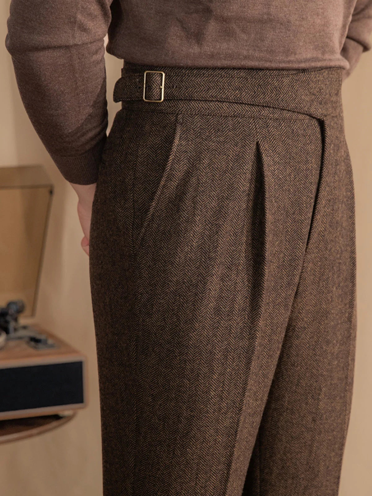 WOOL TROUSERS