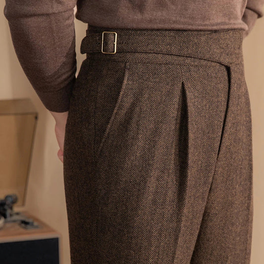 WOOL TROUSERS