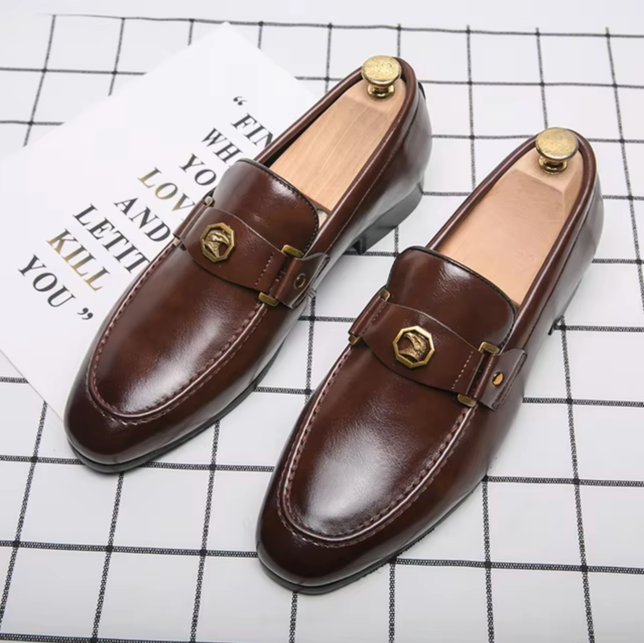 HARRISON™ GENUINE LEATHER LOAFERS