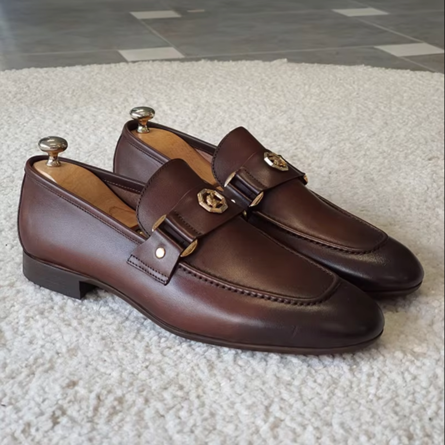 HARRISON™ GENUINE LEATHER LOAFERS