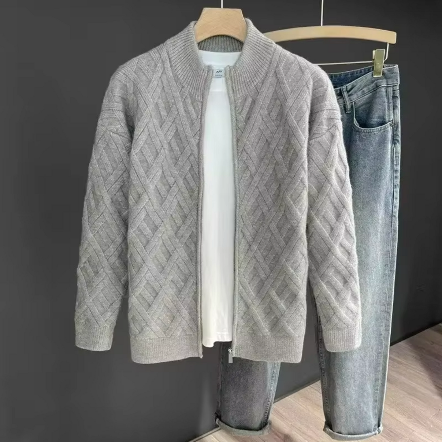 CASUAL KNITTED CARDIGAN