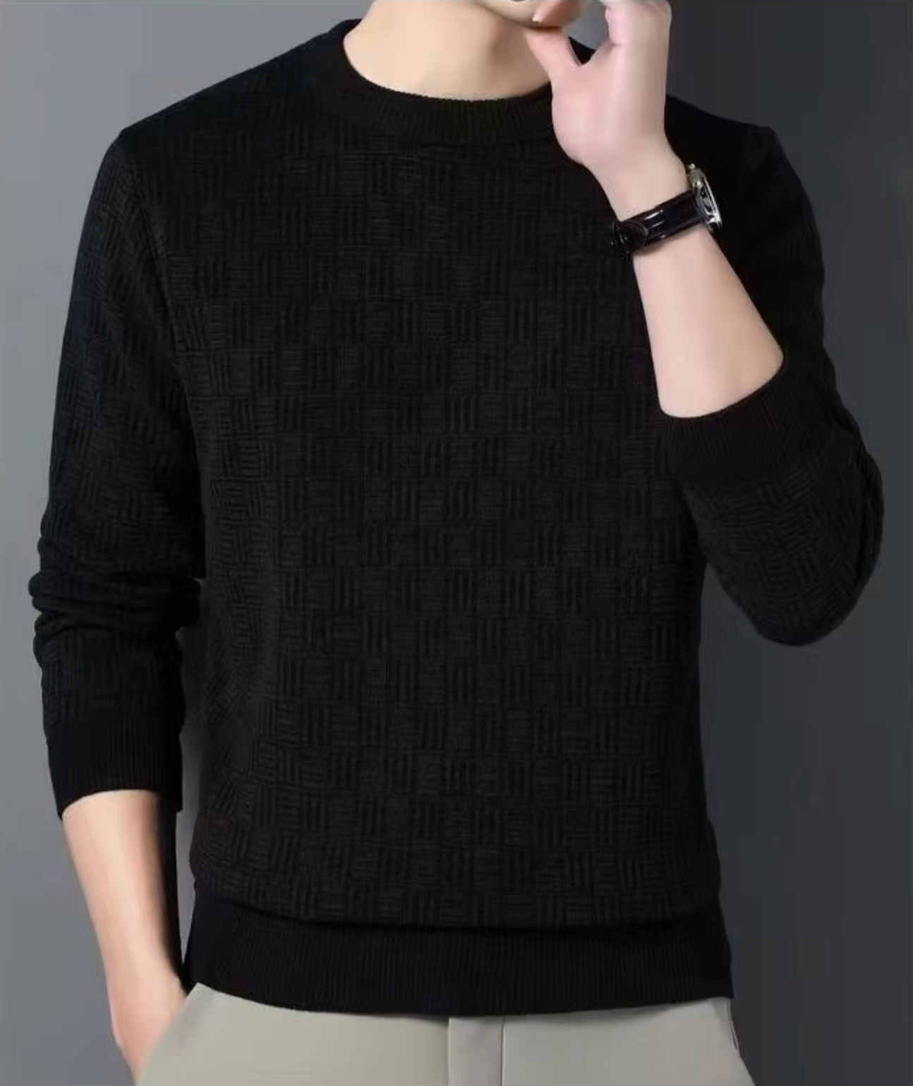 FABIO: RELAXED FIT ULTRA SOFT SWEATER