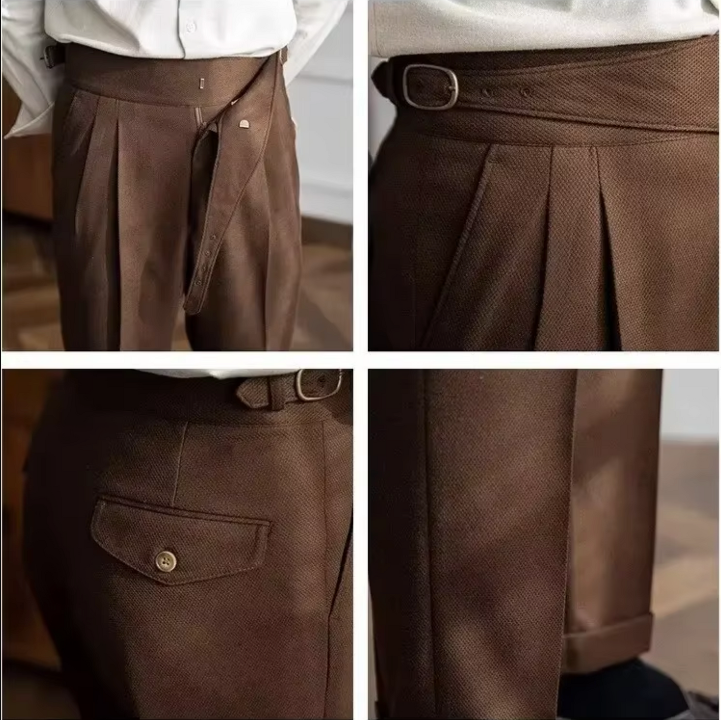 MODENA ADJUSTABLE TAILORED TROUSERS