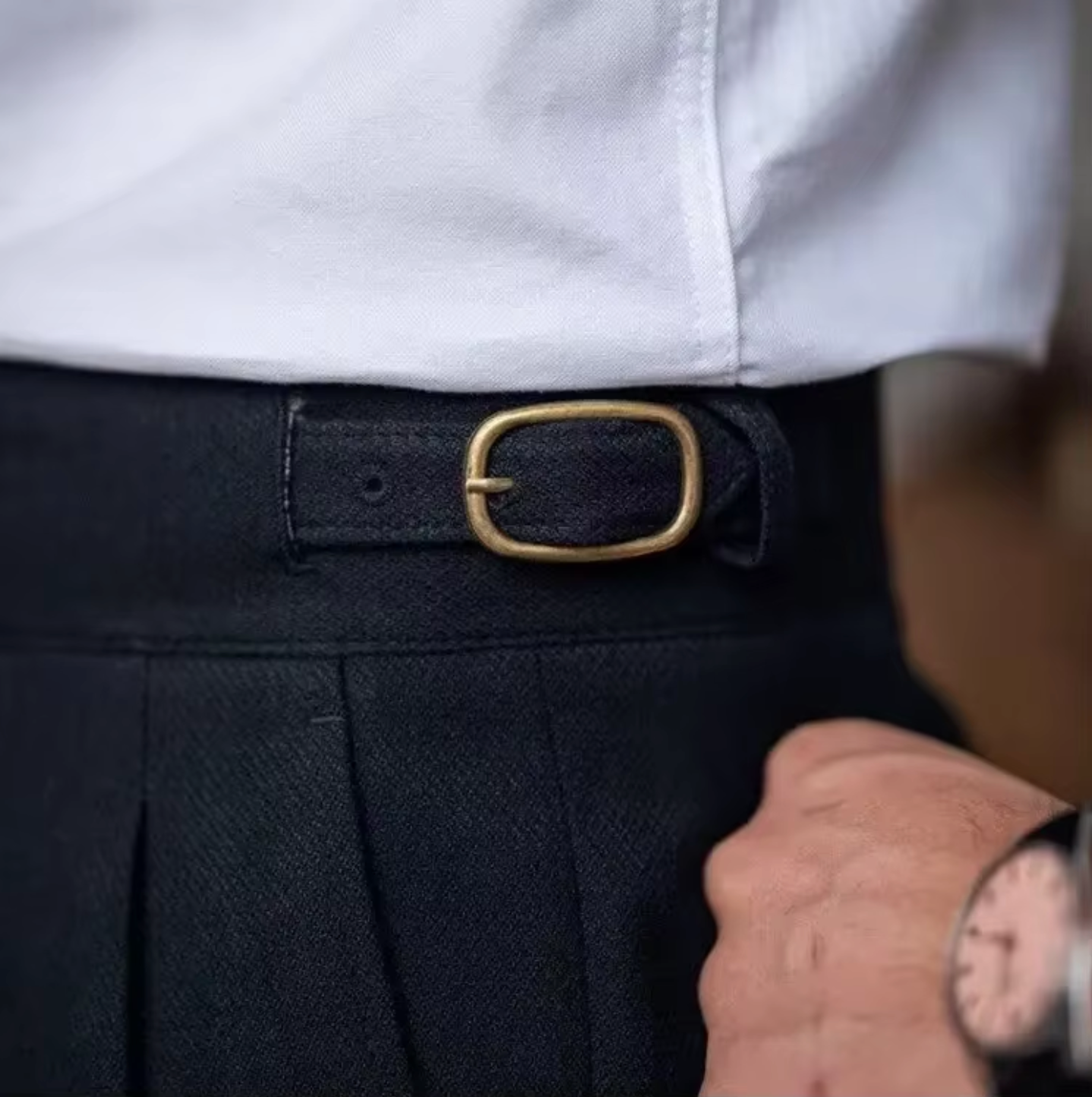 MODENA ADJUSTABLE TAILORED TROUSERS