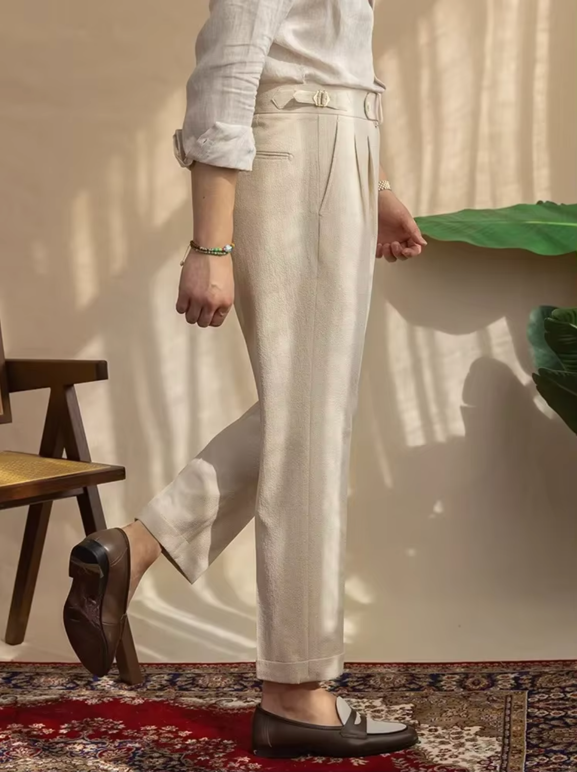BELMONTE FITTED TROUSERS