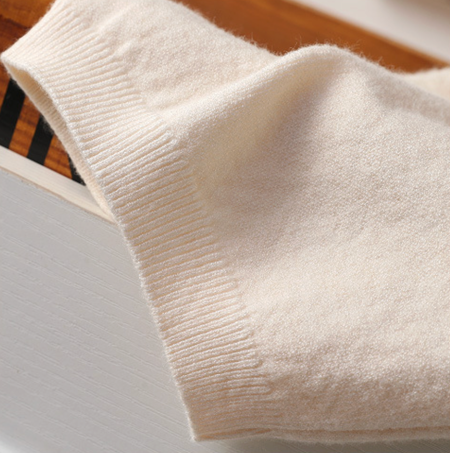 CASHMERE CREWNECK TEE