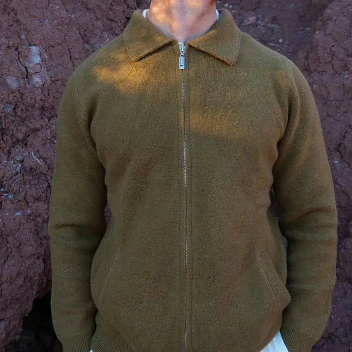 CASHMERE BLEND CARDIGAN JACKET