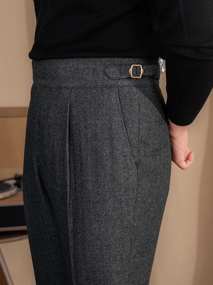 WOOL TROUSERS