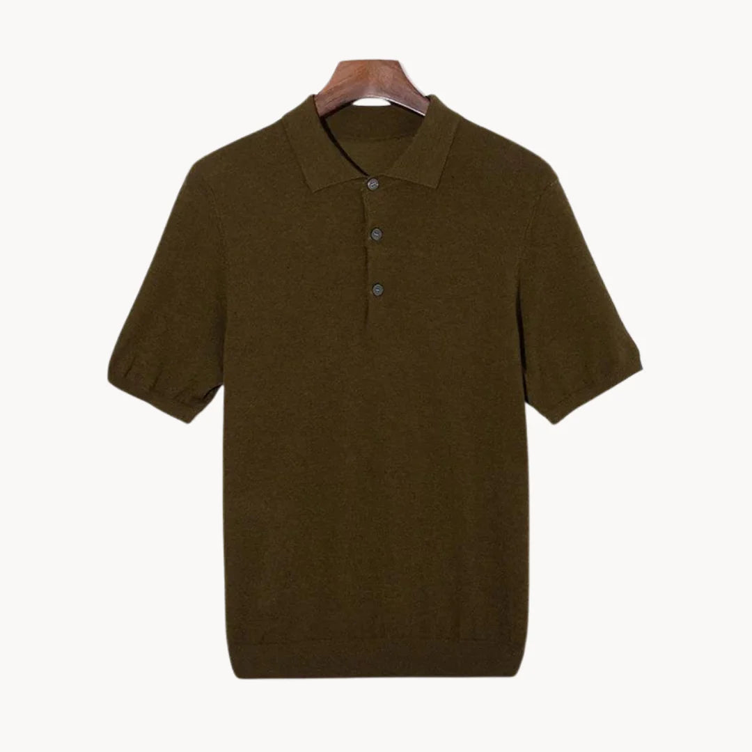 ENRICO MERINO WOOL POLO