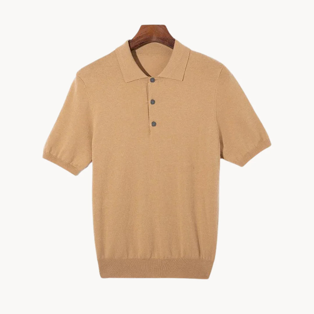 ENRICO MERINO WOOL POLO