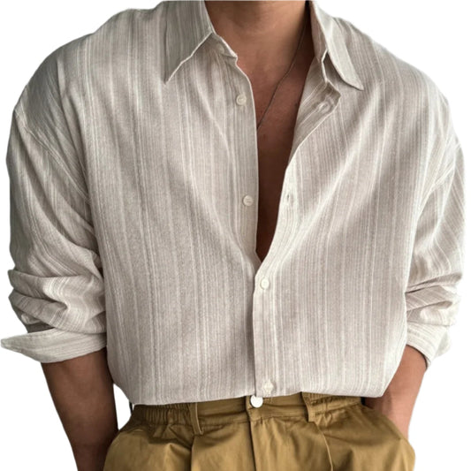 SOLAR SHIELD STRIPED SHIRT