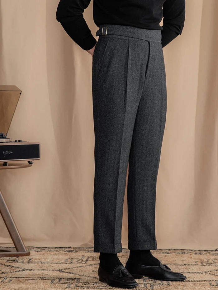 WOOL TROUSERS