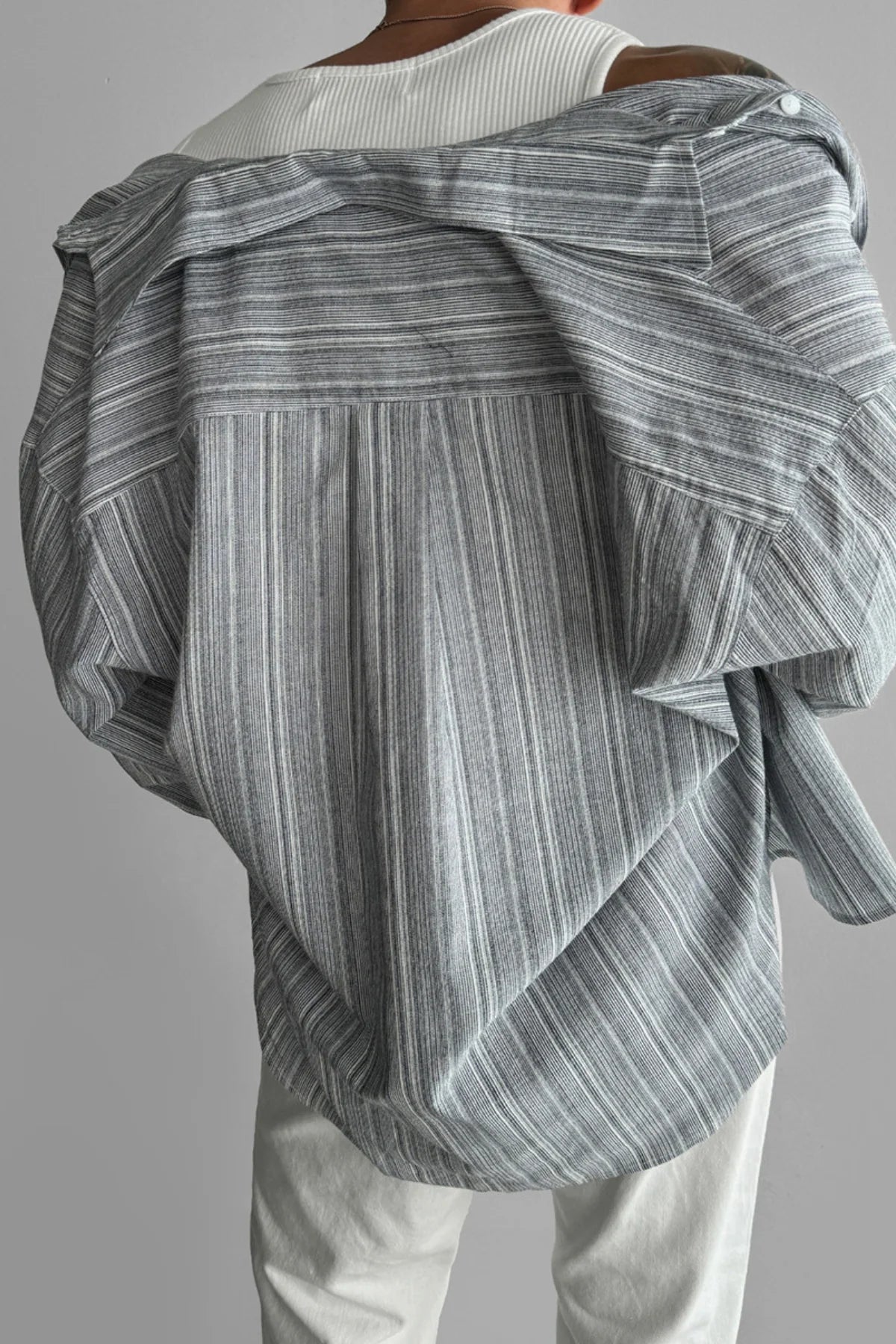 SOLAR SHIELD STRIPED SHIRT