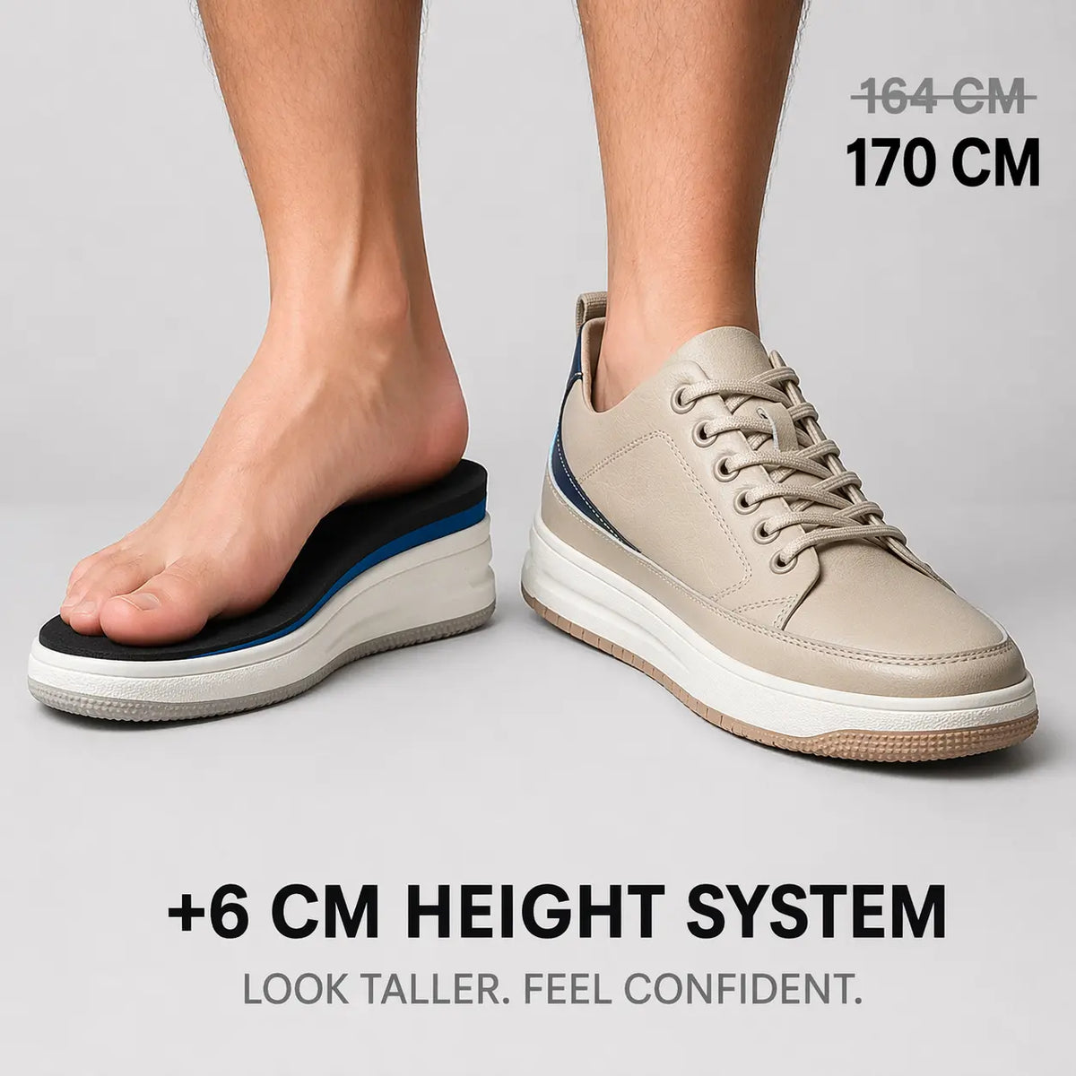 THE REGENT OXFORD SHOE - 6cm (2.4")
