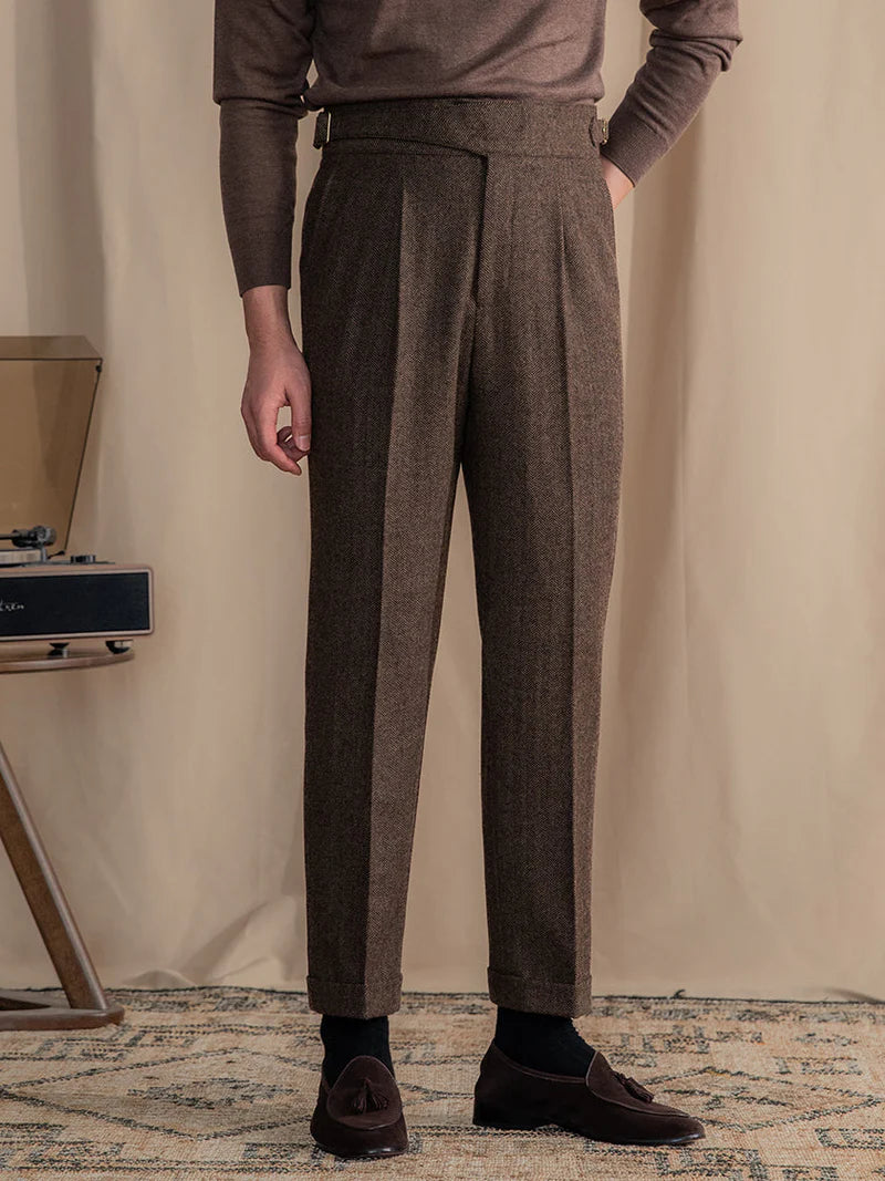 WOOL TROUSERS