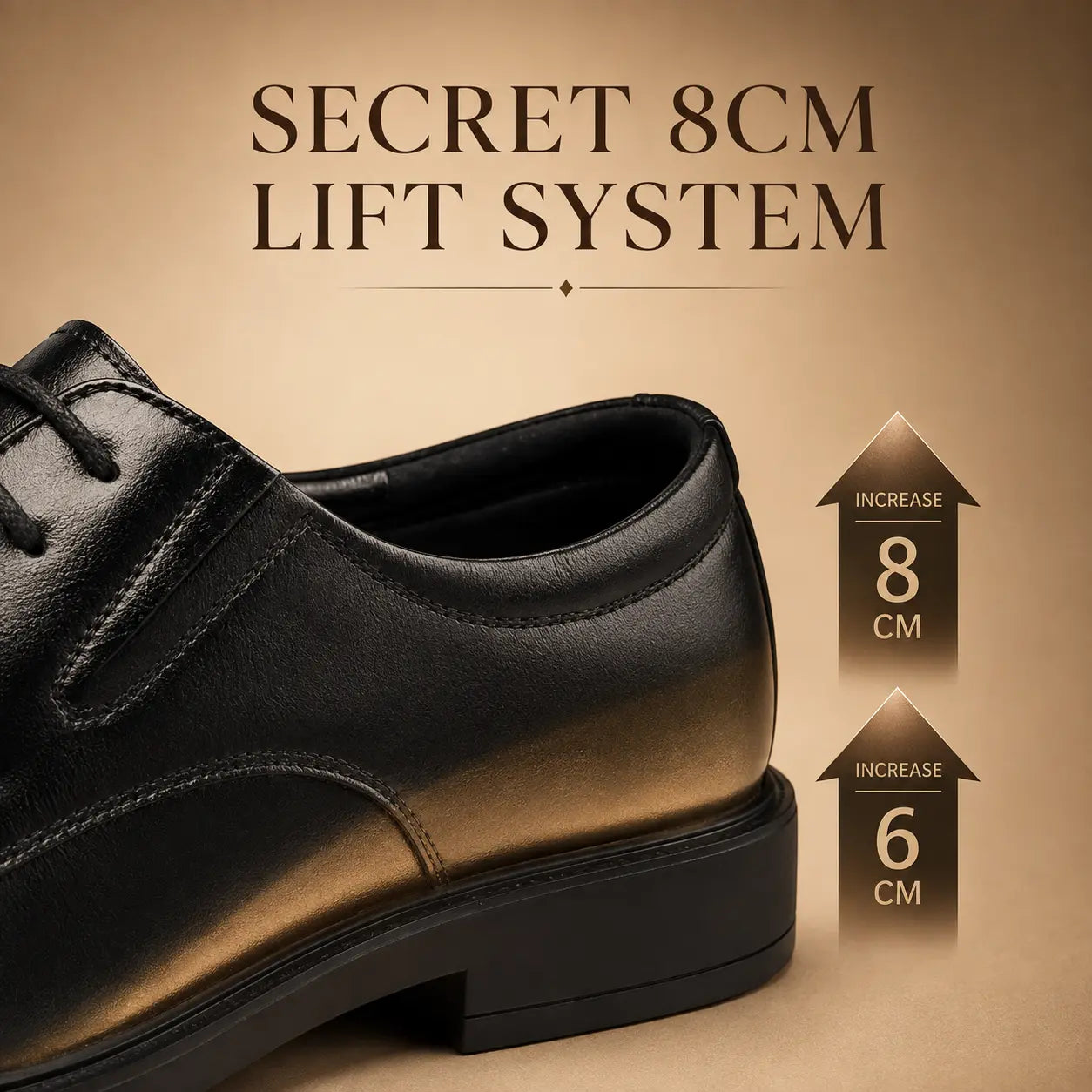 THE BELLAGIO DRESS SHOE - 8cm (3")