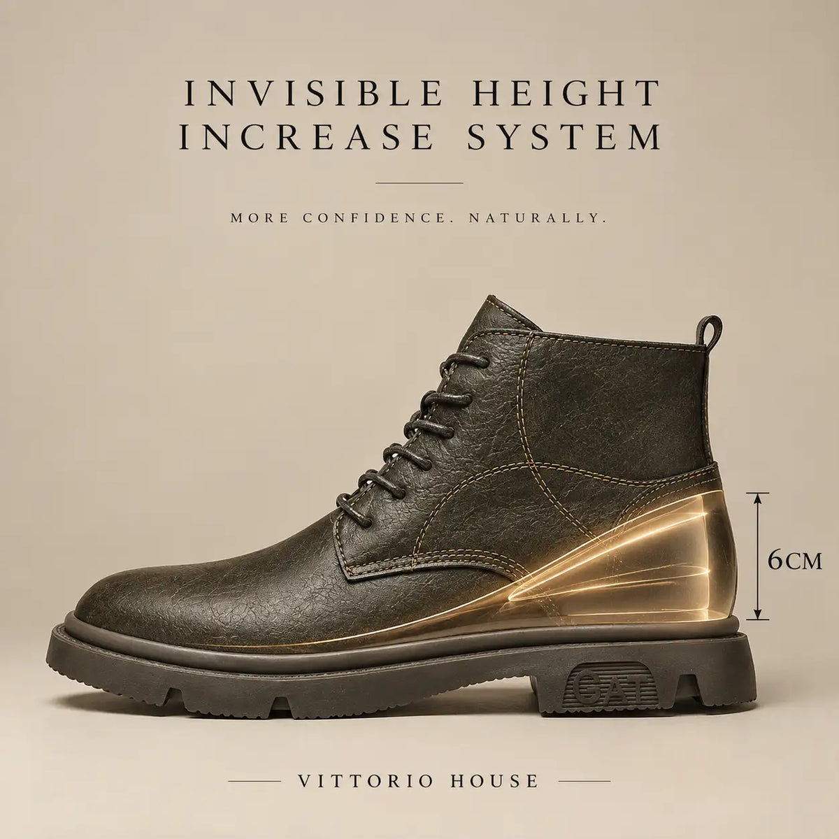 THE COTSWOLD CASUAL BOOT - 6cm (2.4")