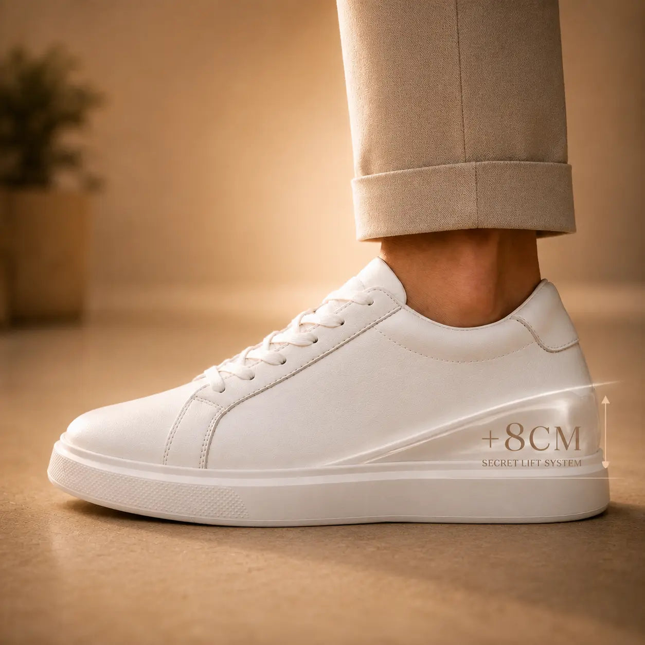 THE ZENITH SNEAKER - 8cm (3")