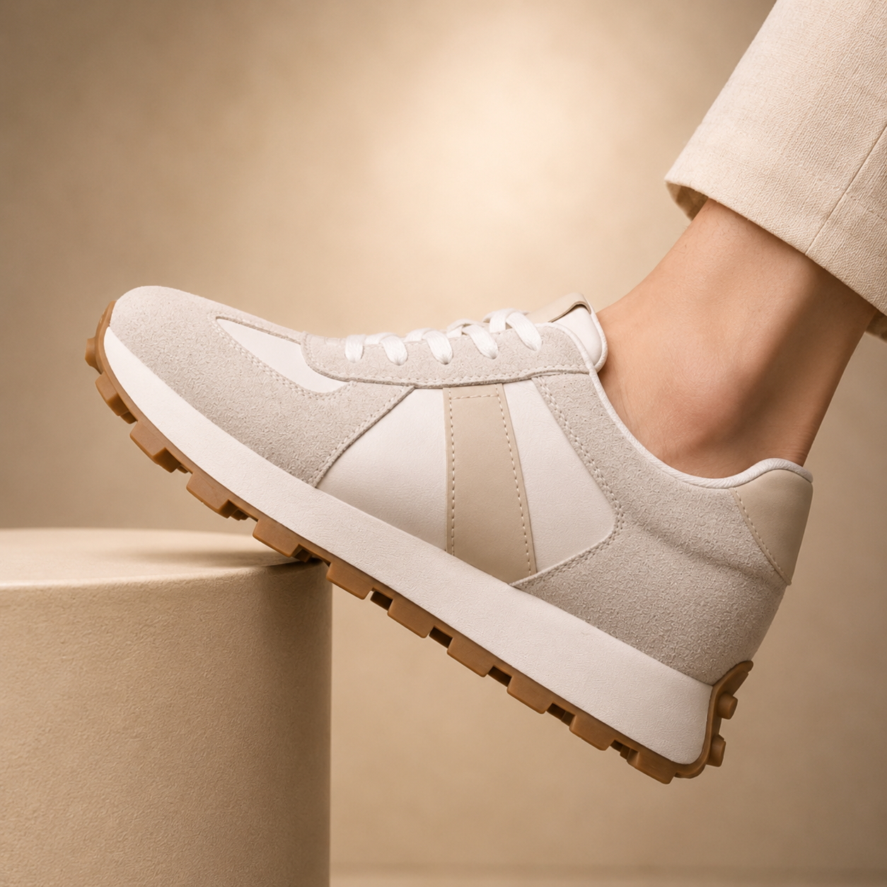 THE MONACO SNEAKER - - 8cm (3")