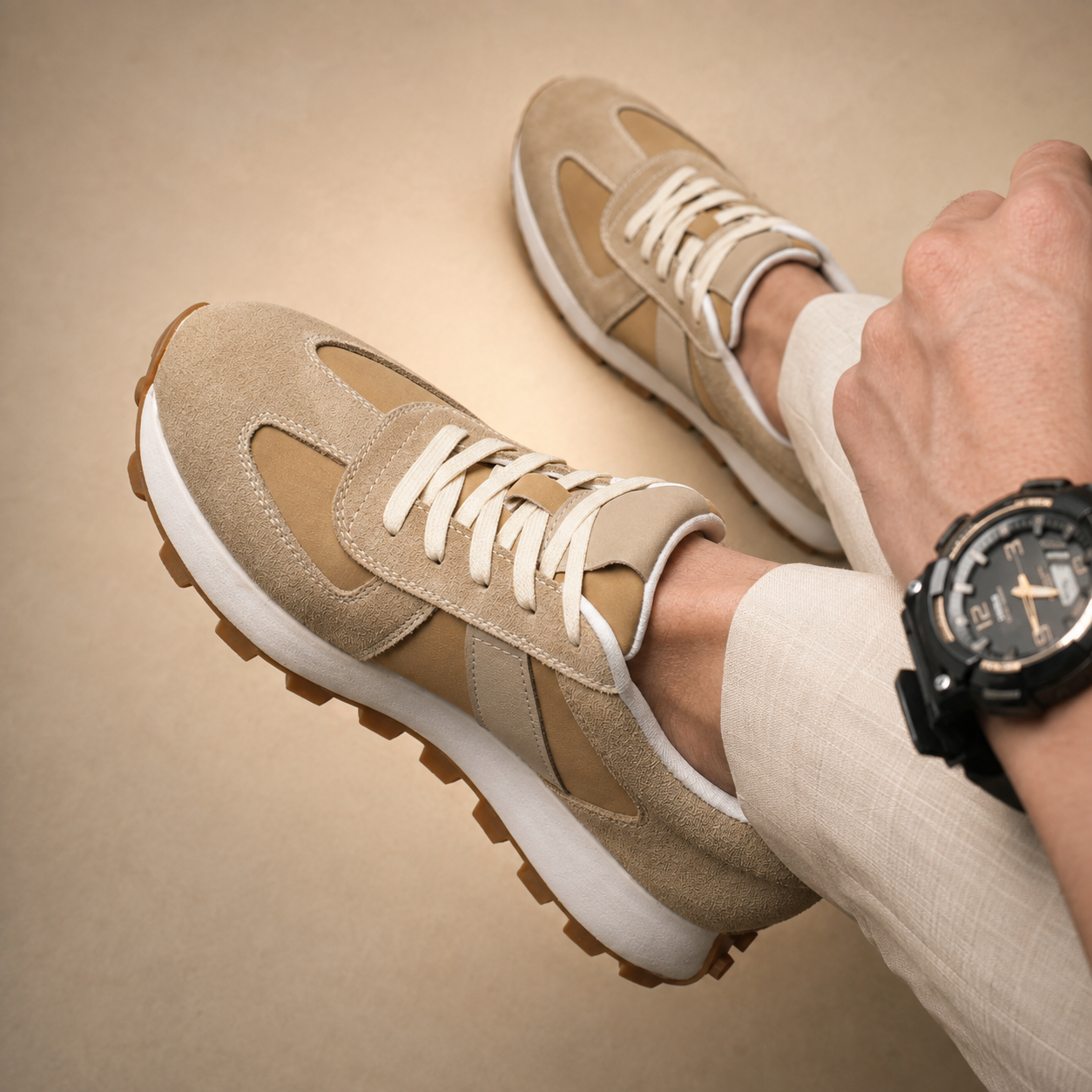 THE MONACO SNEAKER - - 8cm (3")