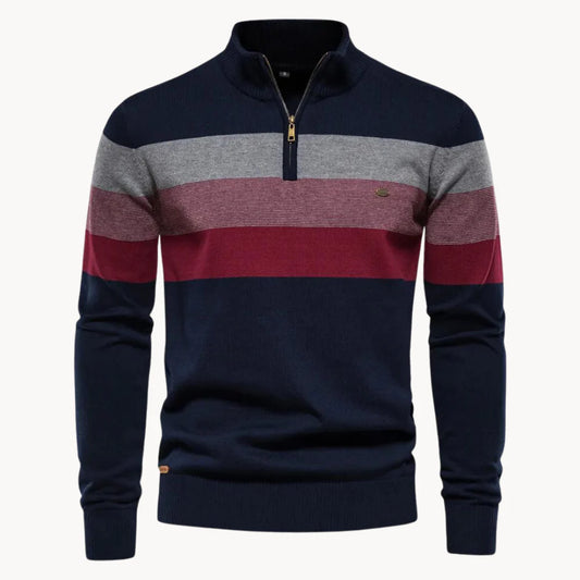 BURK QUARTER ZIP SWEATER