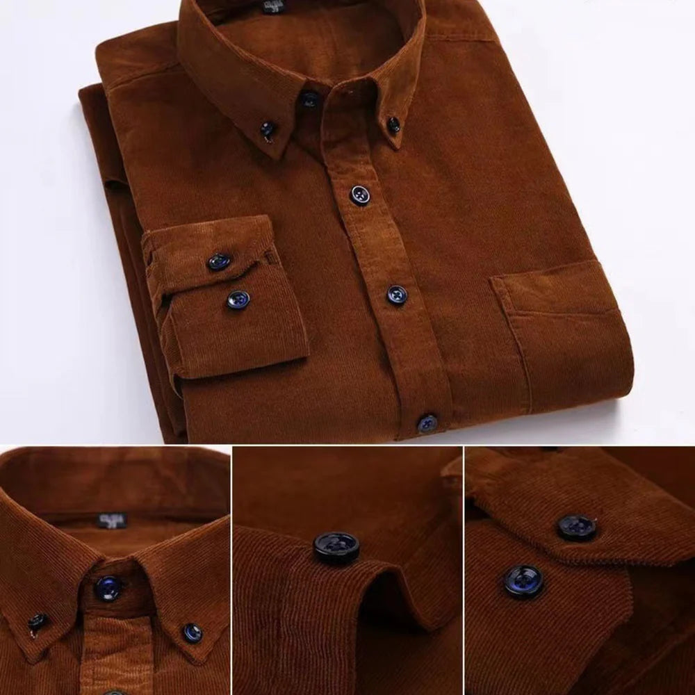 VALMONT PURE CORDUROY SHIRT