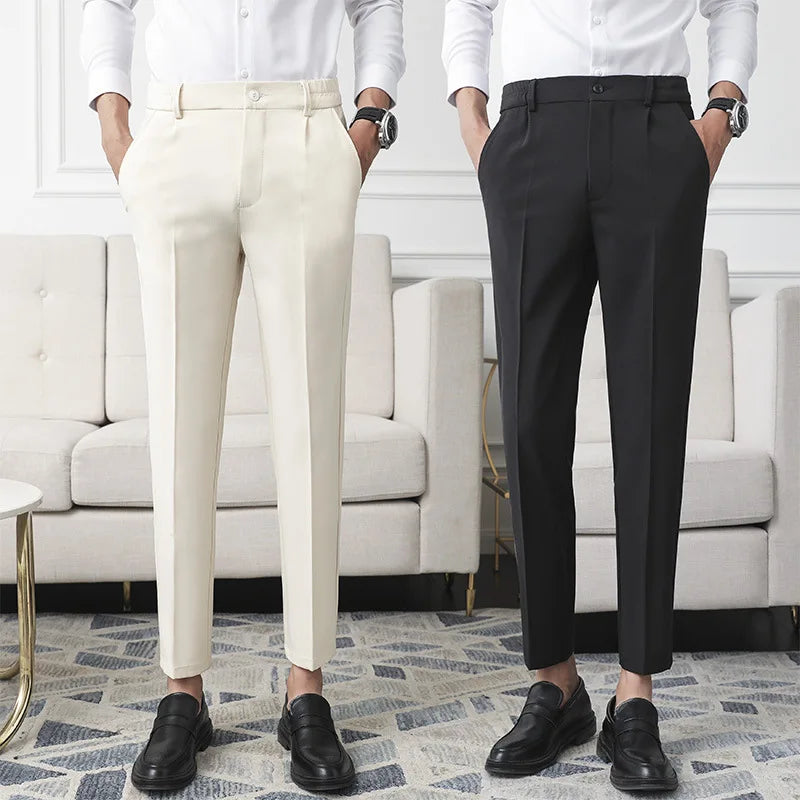 ELEGANT IVORY TROUSERS