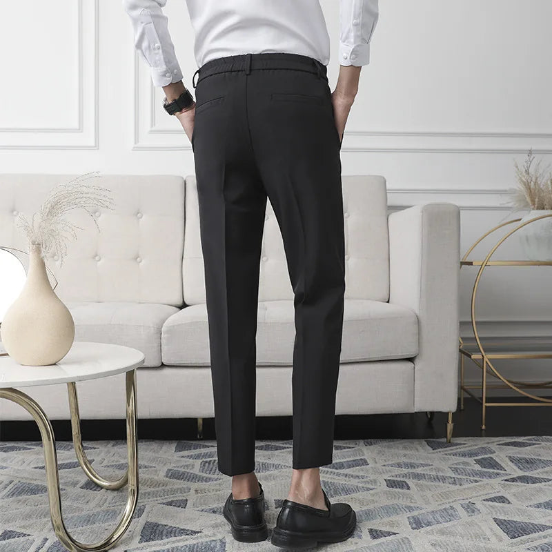 ELEGANT IVORY TROUSERS