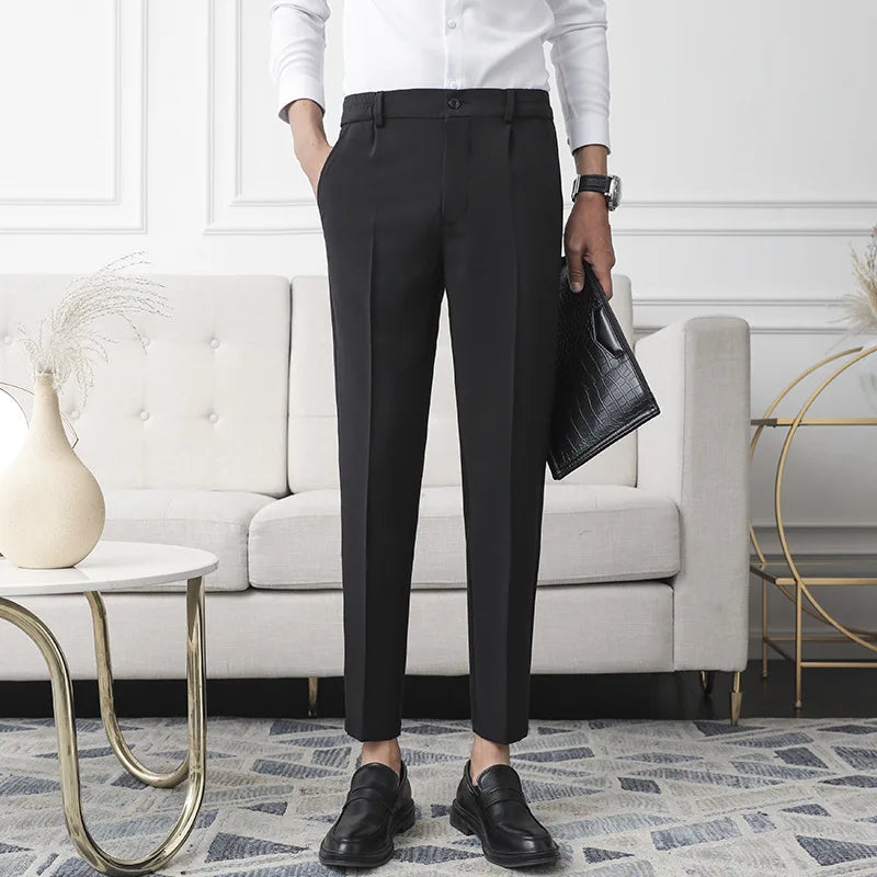 ELEGANT IVORY TROUSERS