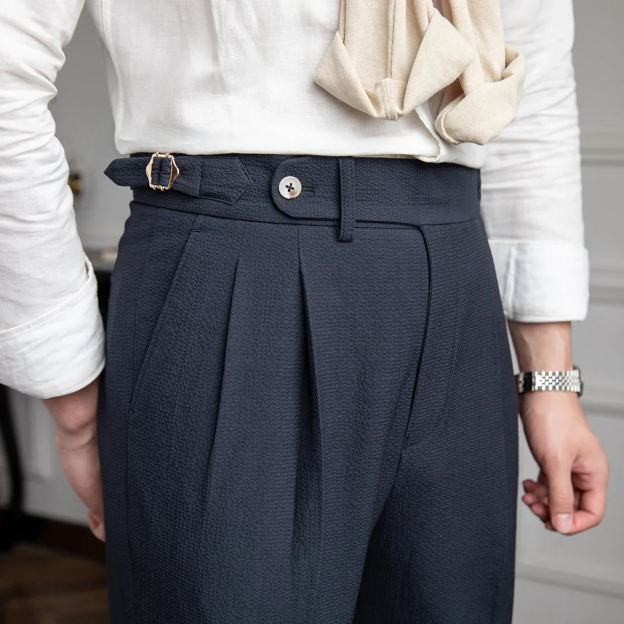 BELMONTE FITTED TROUSERS