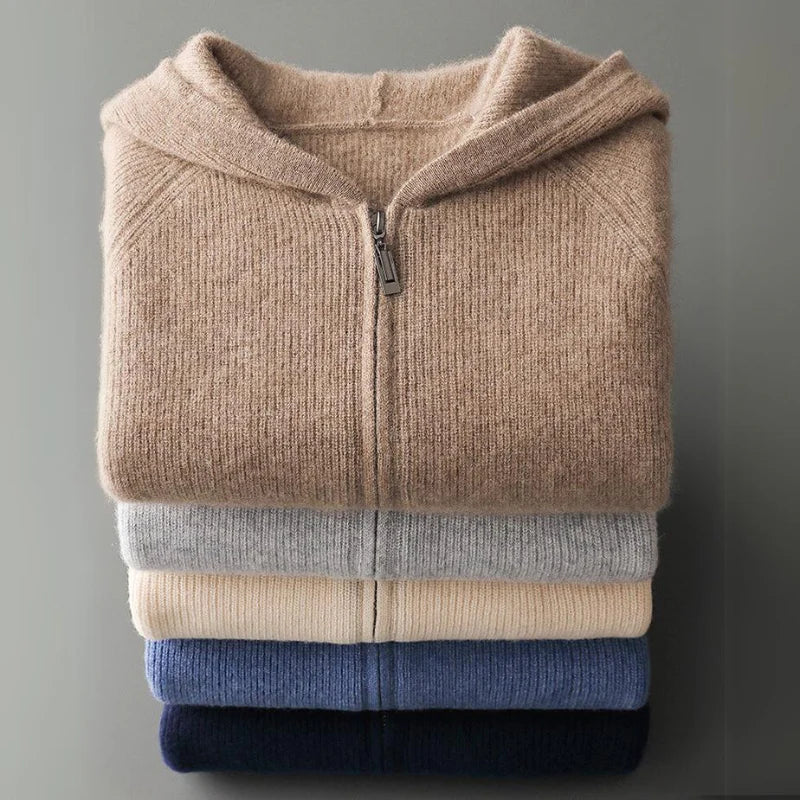 CLOUD - MERINO ZIP UP