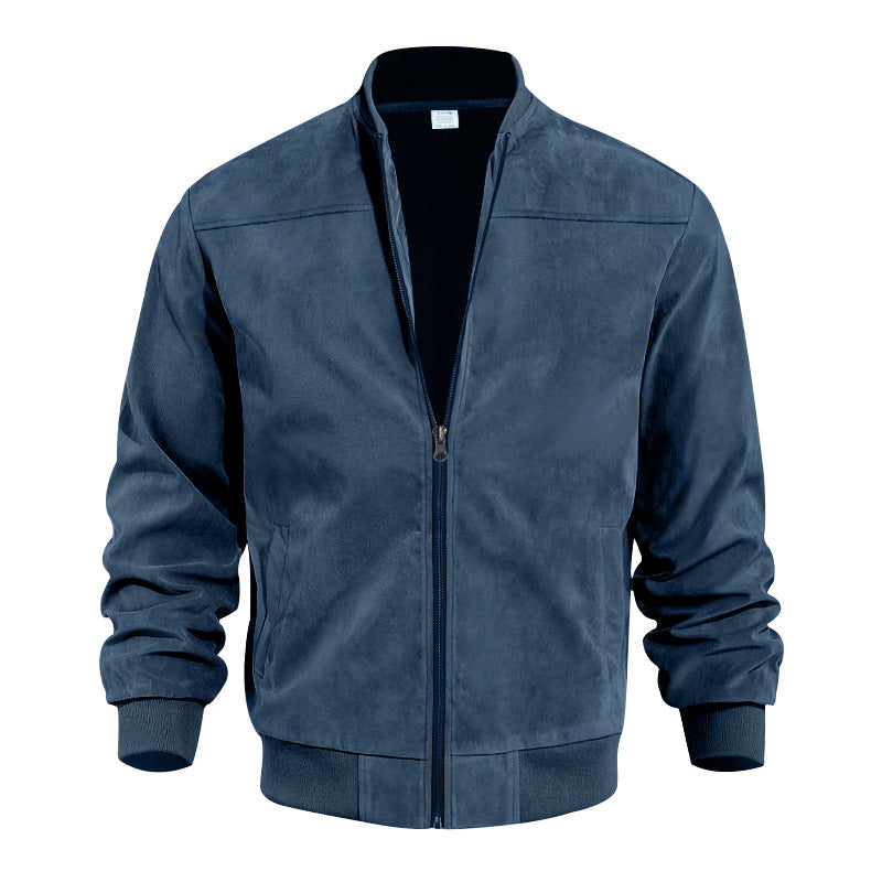 VINTEDGE SOLID SUEDE JACKET
