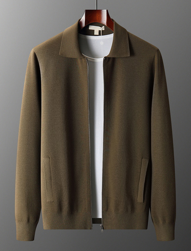 CASHMERE BLEND CARDIGAN JACKET