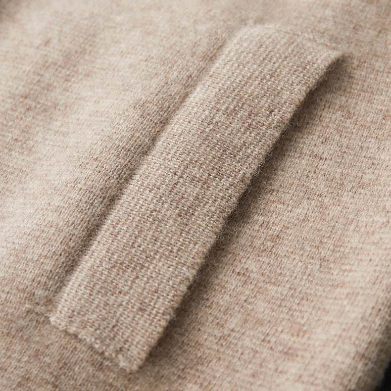 CASHMERE BLEND CARDIGAN JACKET