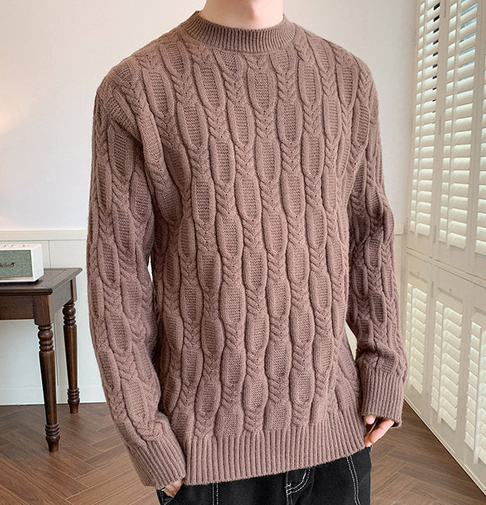 OLIVER CABLE-KNIT SWEATER
