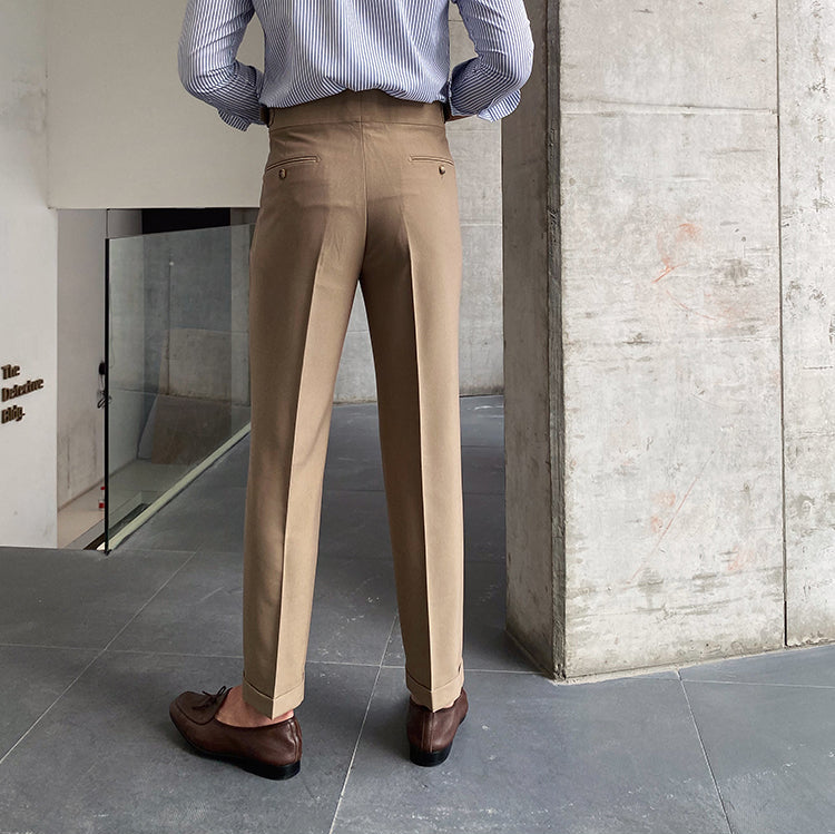 MILANO HIGH-WAIST TROUSERS