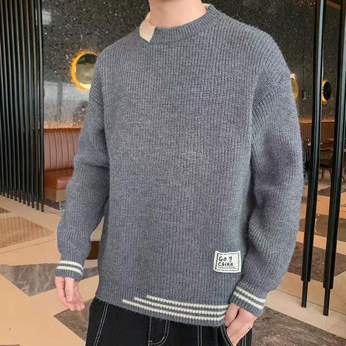 HARRISON COLOR TONE KNITTED SWEATER