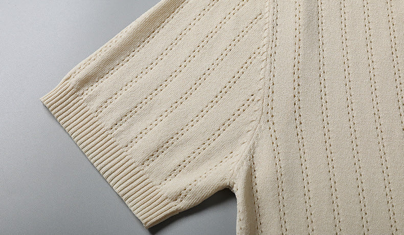 LINEA - KNITTED SHORT SLEEVE